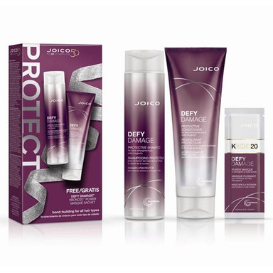 PACK JOICO DEFY DAMAGE PROTECTIVE CHAMPÚ 300 ML + ACONDICIONADOR  250 ML  - 1