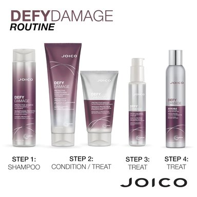 PACK JOICO DEFY DAMAGE PROTECTIVE CHAMPÚ 300 ML + ACONDICIONADOR  250 ML  - 6