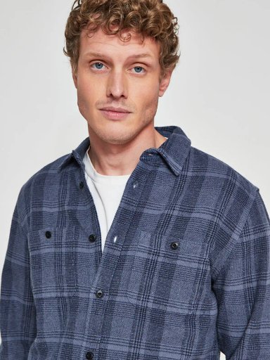 CAMISA HOMBRE ROBERT LEWIS ALGODÓN MANGA LARGA - 3