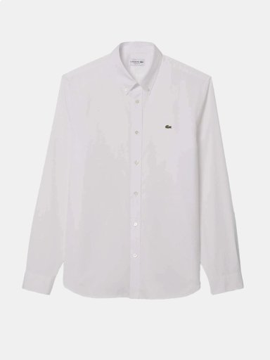 CAMISA HOMBRE LACOSTE ALGODÓN MANGA LARGA - 4