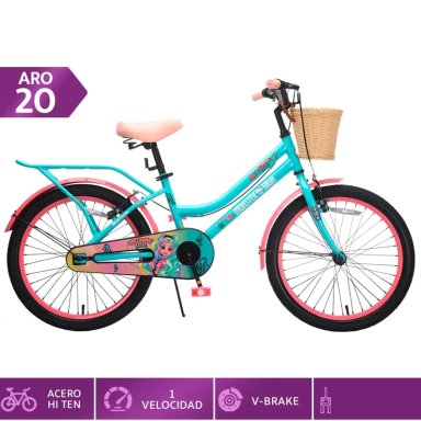 BICICLETA INFANTIL BIANCHI MONSTER HIGH ARO 20 - 1