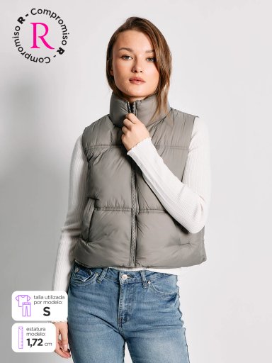 PARKA MUJER INDEX SIN MANGAS CORTA - 1