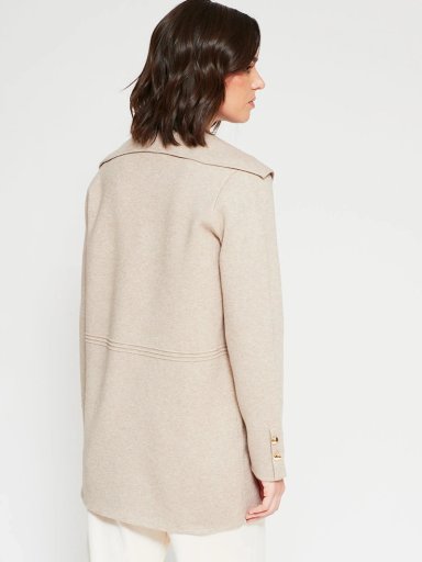 CARDIGAN MUJER CACHAREL LARGO BOTONES - 2