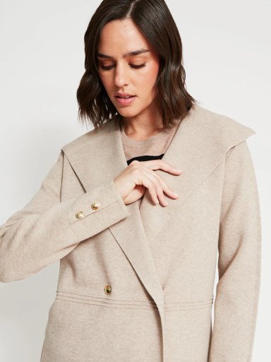 CARDIGAN MUJER CACHAREL LARGO BOTONES - 3