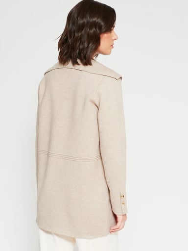 CARDIGAN MUJER CACHAREL LARGO BOTONES - 2
