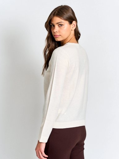 CARDIGAN MUJER CACHAREL LANA BOTONES - 2