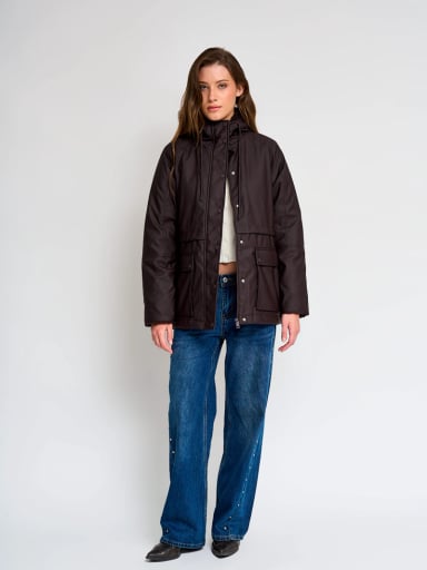 CHAQUETA MUJER INDEX IMPERMEABLE PELUDO - 4