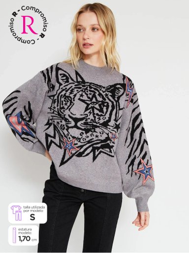 SWEATER MUJER BARBADOS DISEÑO - 1
