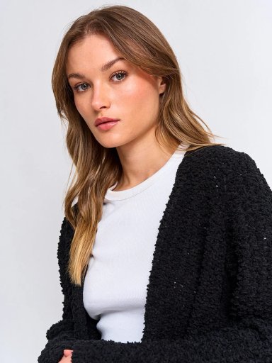 CARDIGAN MUJER BARBADOS CHENILLE - 3