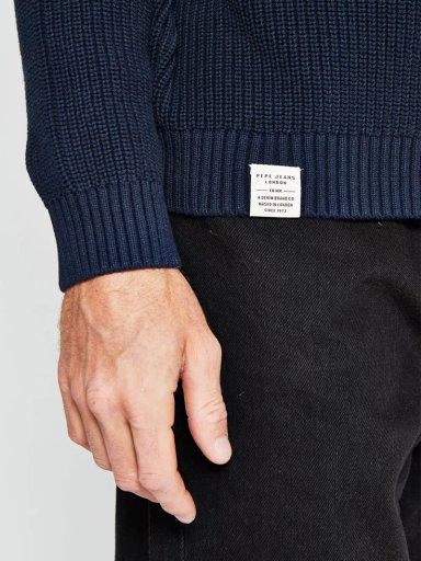 SWEATER HOMBRE PEPE JEANS ALGODÓN CUELLO REDONDO - 3