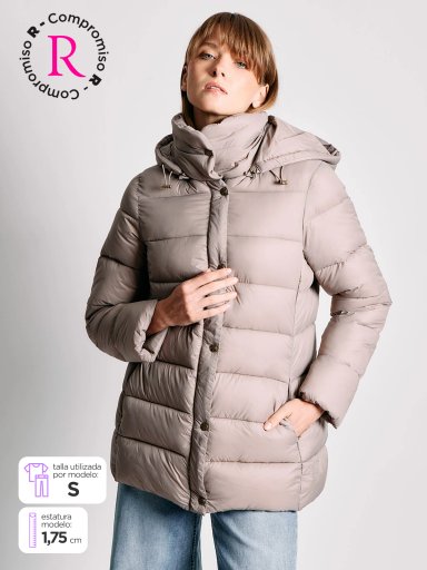 PARKA MUJER TATIENNE LARGA ACOLCHADA - 1