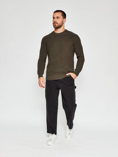 SWEATER HOMBRE BARBADOS ALGODÓN CUELLO REDONDO - 4