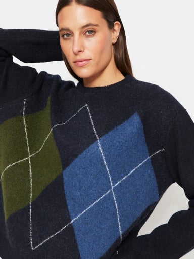 SWEATER MUJER MARQUIS ROMBOS - 3