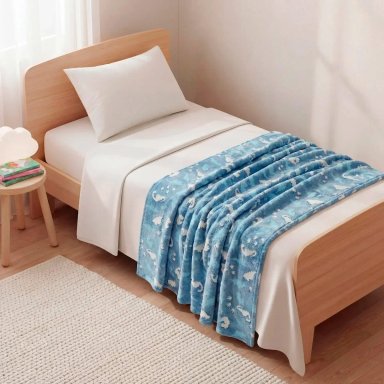 MANTA RIPLEY HOME BRILLA EN OSCURIDAD 125X150 CM 1 - 1