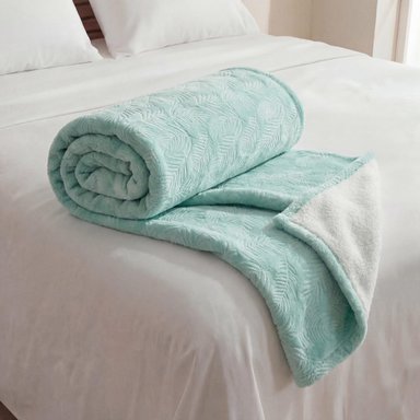 MANTA RIPLEY HOME CORAL EMBOSSED AQUA - 2