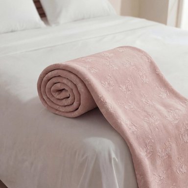MANTA RIPLEY HOME CORAL EMBOSSED ROSA - 2