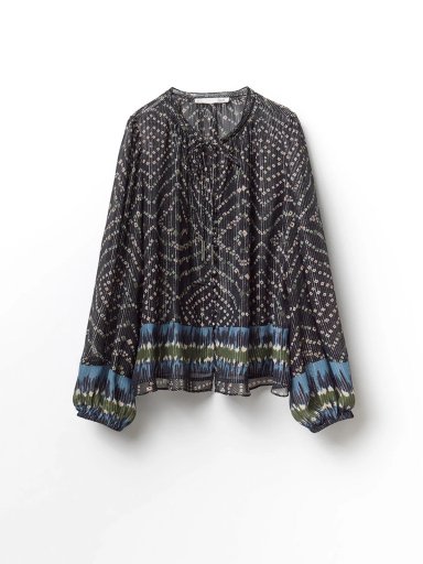 BLUSA MUJER SFERA MANGA LARGA PRINT - 5