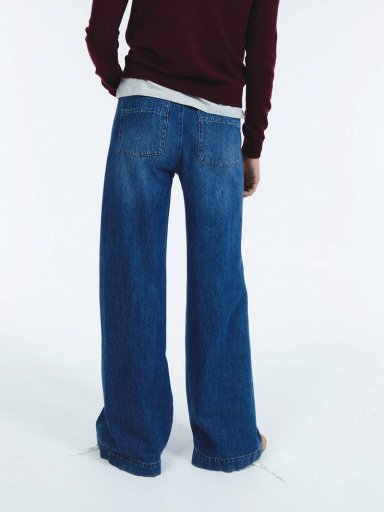 JEANS MUJER SFERA ALGODÓN WIDE - 4