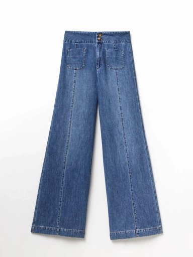 JEANS MUJER SFERA ALGODÓN WIDE - 6