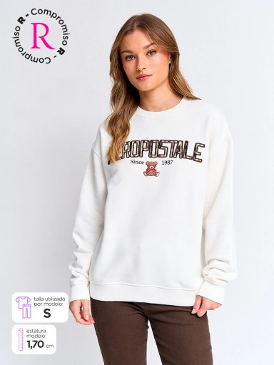 POLERÓN MUJER AEROPOSTALE ALGODÓN  - 1