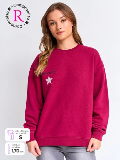 POLERÓN MUJER AEROPOSTALE ALGODÓN  - 1