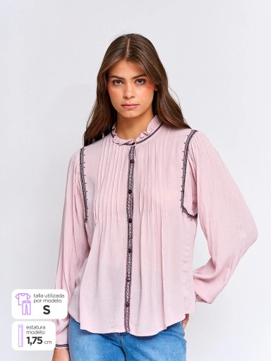 BLUSA MUJER TATIENNE MANGA LARGA - 1