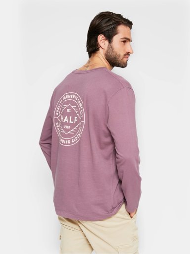 POLERA HOMBRE HALF ALGODÓN MANGA LARGA PRINT - 2