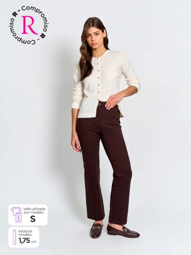 PANTALÓN MUJER CACHAREL FLARE - 1