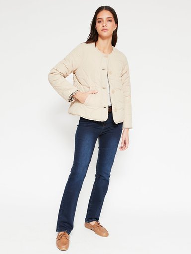 CHAQUETA MUJER AZIZ MANGA LARGA REVERSIBLE - 5