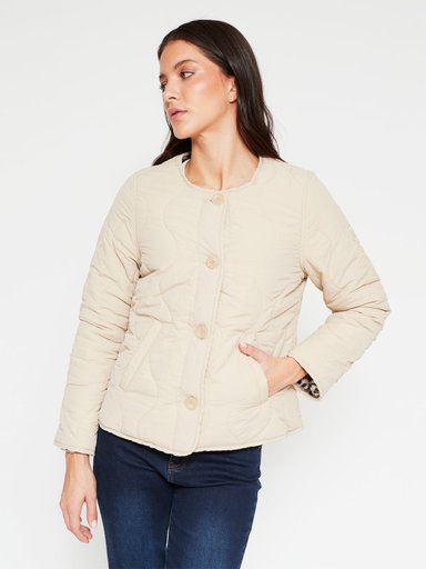 CHAQUETA MUJER AZIZ MANGA LARGA REVERSIBLE - 2
