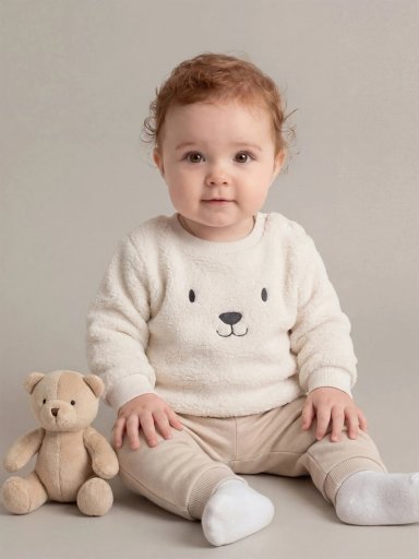 POLERON NIÑO BABY HARVEST SHERPA - 1