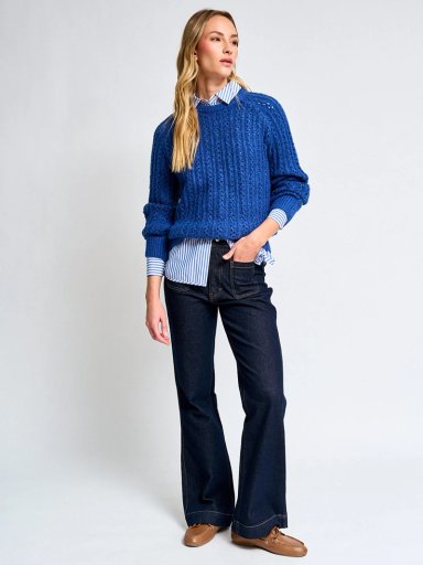 SWEATER MUJER REGATTA MANGA LARGA TRENZADO - 4