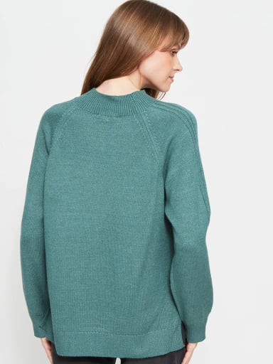 SWEATER MUJER AZIZ CUELLO MOCK - 2