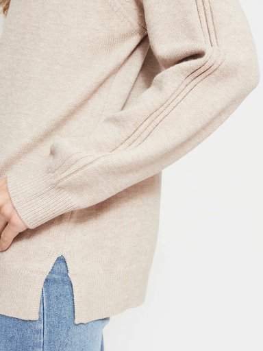 SWEATER MUJER AZIZ CUELLO MOCK - 3