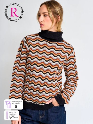 SWEATER MUJER AZIZ  - 1