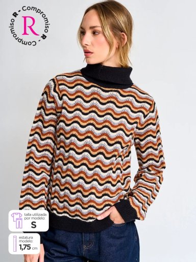 SWEATER MUJER AZIZ  - 1