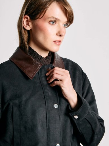 CHAQUETA MUJER MARQUIS EFECTO PIEL - 3