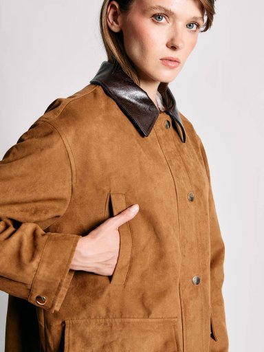 CHAQUETA MUJER MARQUIS EFECTO PIEL - 3