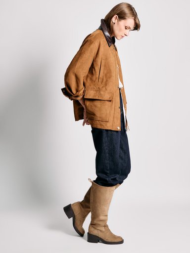 CHAQUETA MUJER MARQUIS EFECTO PIEL - 4