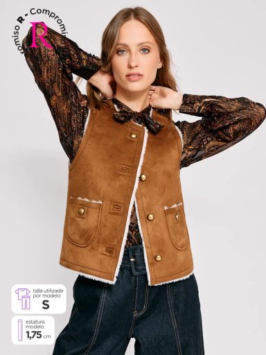 CHAQUETA MUJER MARQUIS SIN MANGAS - 1