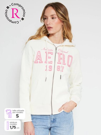POLERÓN MUJER AEROPOSTALE ALGODÓN  - 1