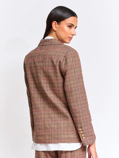 BLAZER MUJER CACHAREL FORMAL SOLAPA - 2