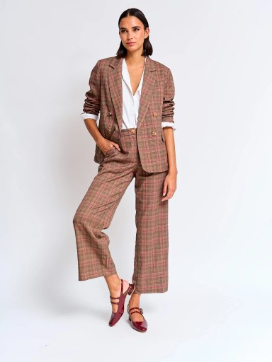 BLAZER MUJER CACHAREL FORMAL SOLAPA - 4