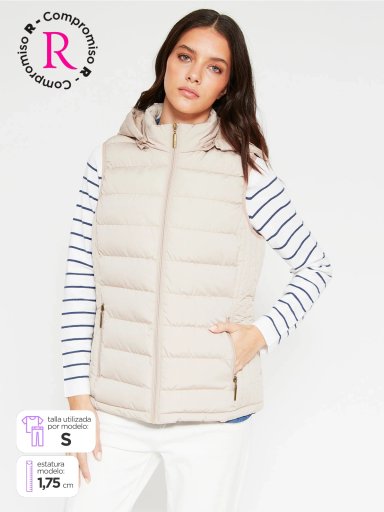 CHAQUETA MUJER AZIZ SIN MANGAS        - 1