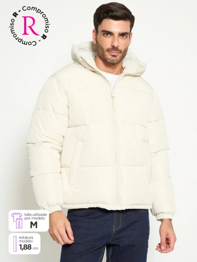 PARKA HOMBRE INDEX BÁSICA GORRO - 1