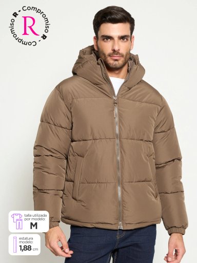 PARKA HOMBRE INDEX BÁSICA GORRO - 1