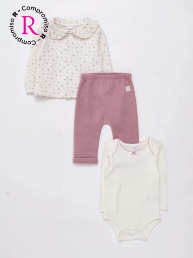 CONJUNTO NIÑA HARVEST 3 PIEZAS - 1