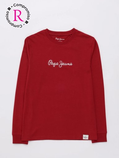 POLERA MANGA LARGA NIÑO PEPE JEANS - 1