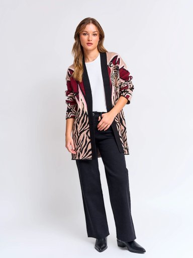 CARDIGAN MUJER BARBADOS JACQUARD - 4