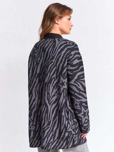 CARDIGAN MUJER BARBADOS JACQUARD - 2